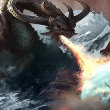 Схема вышивки «Серия "Драконы"»