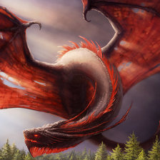 Схема вышивки «Серия "Драконы"»