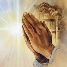 Схема вышивки «молитва»