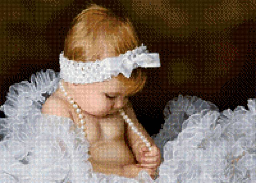 Гламурная девчушка - ребенок, дети - предпросмотр