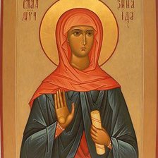 Схема вышивки «Св.Зинаида»