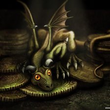 Схема вышивки «ДРАКОША»