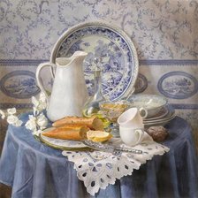 Схема вышивки «СЕРИЯ "НАТЮРМОРТЫ". ЗАВТРАК»