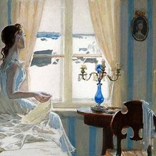 Схема вышивки «ЗИМНИЙ РАССВЕТ»