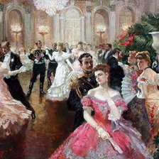 Схема вышивки «СЕРИЯ "НА БАЛЕ". 2»