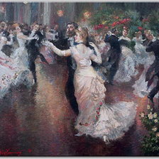 Схема вышивки «СЕРИЯ "НА БАЛЕ". 8»