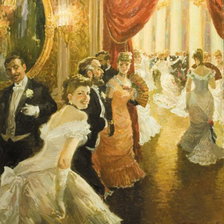 Схема вышивки «СЕРИЯ "НА БАЛЕ". 9»