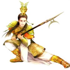 Схема вышивки «Азиатский воин»