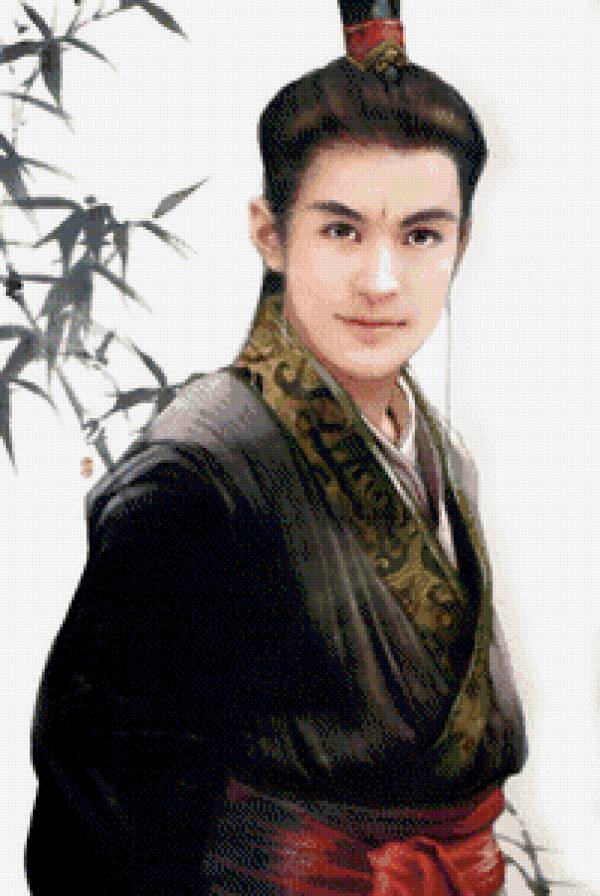 Азиатский красавец - парень, восток, азия, фэнтези - предпросмотр