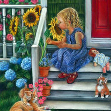 Схема вышивки «как они пахнут»