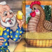 Схема вышивки «курочка Ряба»