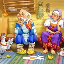 Схема вышивки «курочка Ряба»