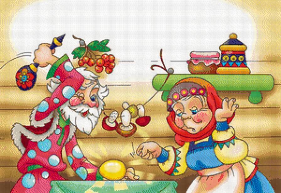 курочка Ряба - сказка - предпросмотр