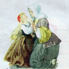 Схема вышивки «Красная Шапочка»