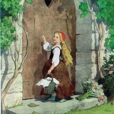 Схема вышивки «Красная Шапочка»