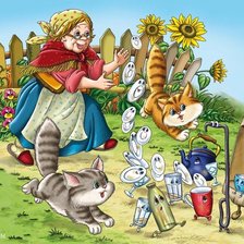 Схема вышивки «Федорино горе»