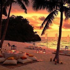 Схема вышивки «серия "закат"»