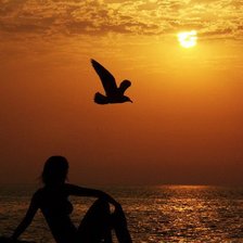 Схема вышивки «серия "закат"»