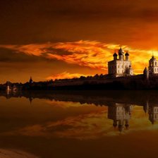 Схема вышивки «серия "закат"»