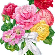 Схема вышивки «букет цветов»