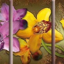 Схема вышивки «триптих»