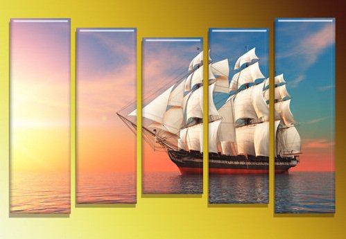 морской пейзаж - оригинал