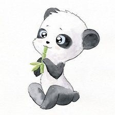 Стройная панда