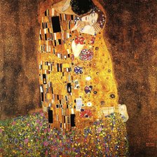 Схема вышивки «Климт Поцелуй 3»