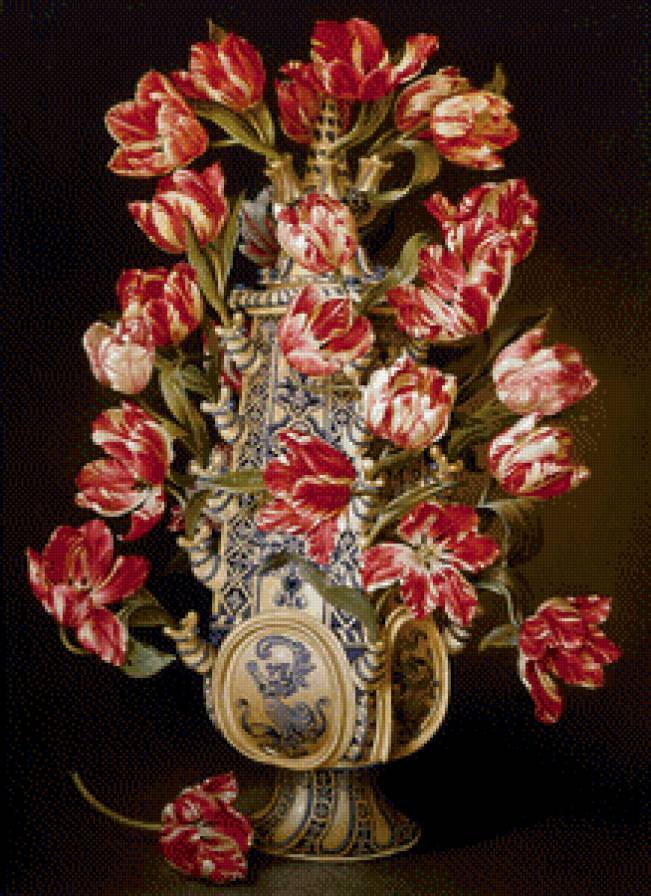 винтажные цветы №2 - предпросмотр