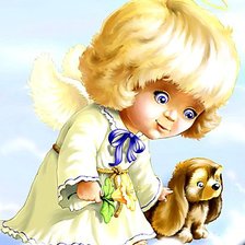 Схема вышивки «Ангелок»