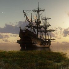 Схема вышивки «Даль»