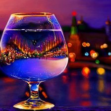 Схема вышивки «Бокал.»