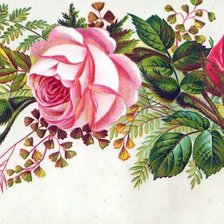 Схема вышивки «цветы»