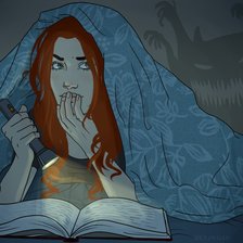 Схема вышивки «Страхи»