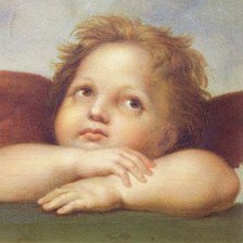 Схема вышивки «ангел»