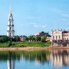 Схема вышивки «Мой город РЫБИНСК.»