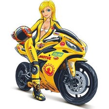 Схема вышивки «Шумахер»