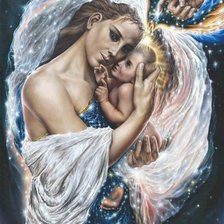 Схема вышивки «Матерь мира»