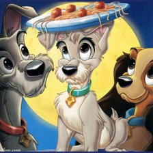 Схема вышивки «мультфильм»