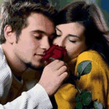 Схема вышивки «Влюбленные2»