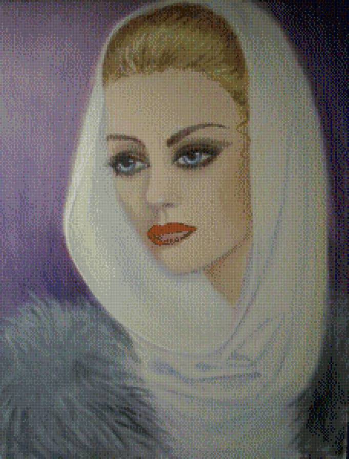 серия "женщины" - женщина. - предпросмотр