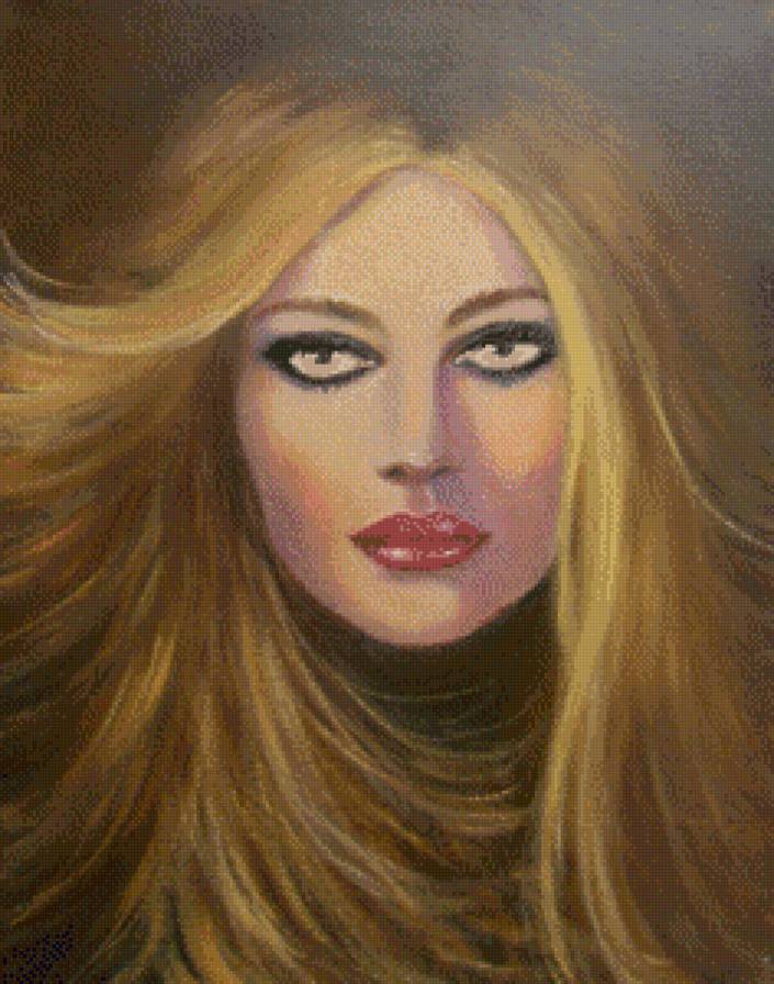 серия "женщины" - женщина. - предпросмотр