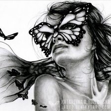 Схема вышивки «бабочки»