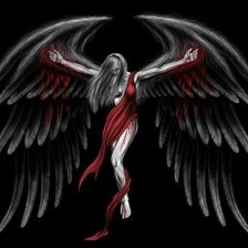 Схема вышивки «ангел»