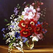 Схема вышивки «шикарный букет»