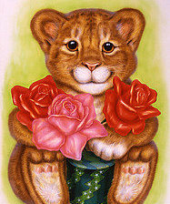 Схема вышивки «эти забавные животные»