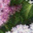 Предпросмотр схемы вышивки «сирень» (№455777)