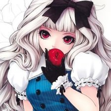 Схема вышивки «белоснежка»