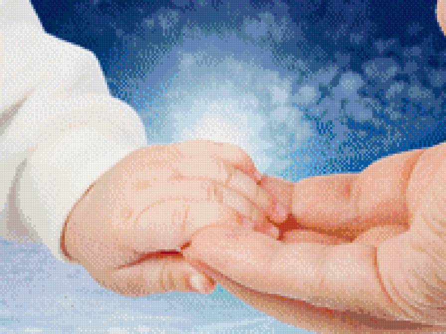 счастье - нежность, дети, руки - предпросмотр