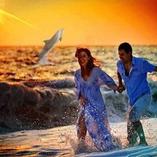 Схема вышивки «счастье двоих»